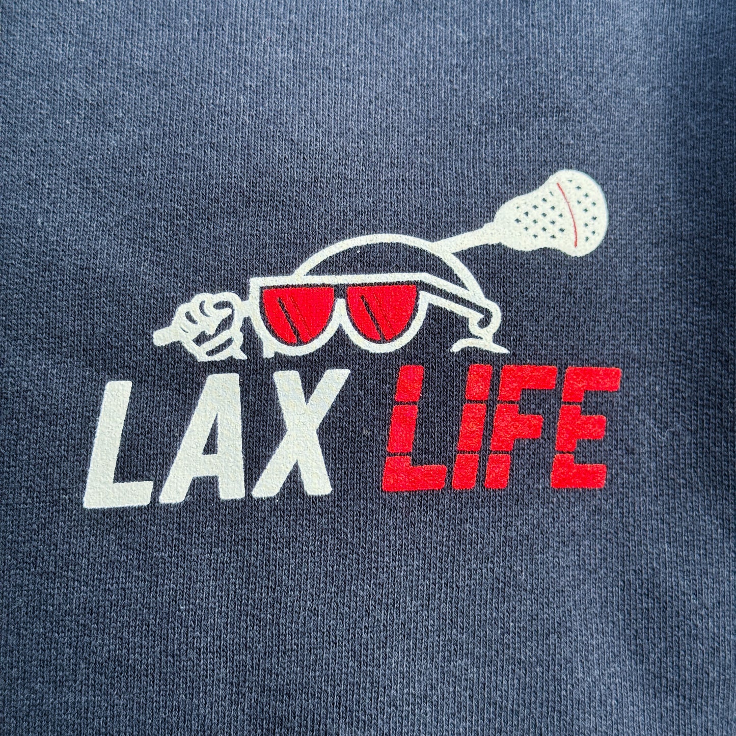 Lax Life Hoodie - Navy